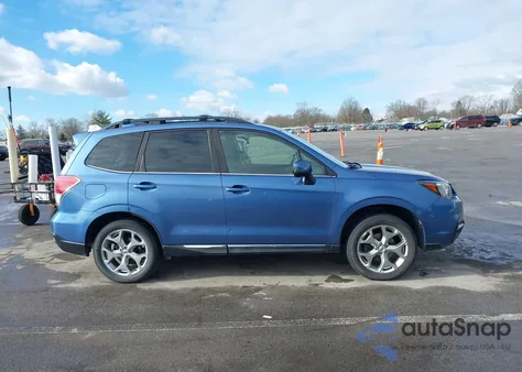 2018 Subaru Forester 2.5I Touring from USA, damaged, VIN JF2SJAWC3JH521957